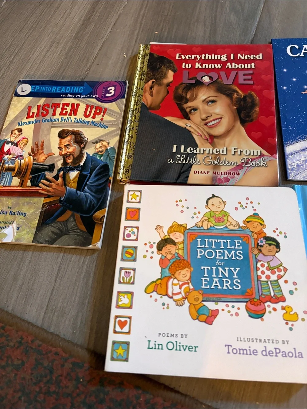 Children's Story Book Set - Blue & Multicolor Covers